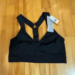 Natori Black Sports Bra with Racerback Design